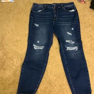 Distressed Jeans